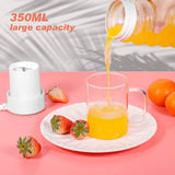 Aifeel Portable Blender,Professional Foldable Blender for Outdoor Sports Travel,12.5oz Personal Size Blender for Shakes and Smoothies,Mini Juicer Cup with 2000mA USB Rechargeable Battery, BPA Free