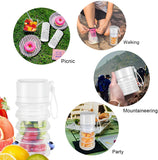 Aifeel Portable Blender,Professional Foldable Blender for Outdoor Sports Travel,12.5oz Personal Size Blender for Shakes and Smoothies,Mini Juicer Cup with 2000mA USB Rechargeable Battery, BPA Free